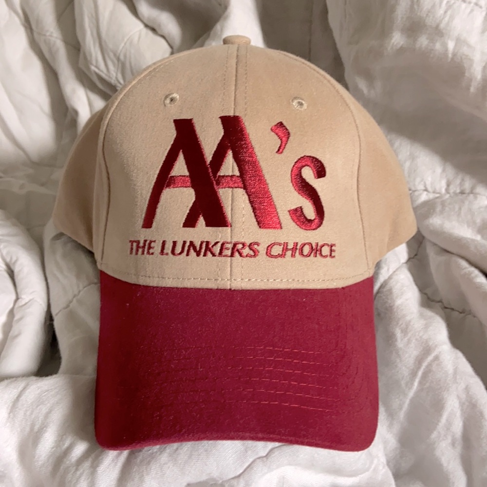 NWT AA Worms Fishing The Lunkers Choice Hat